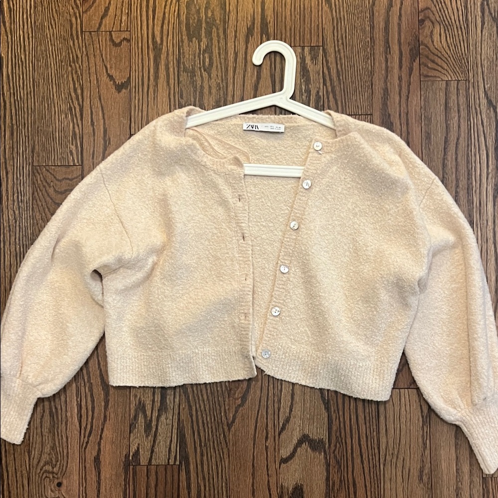 Zara Blush Pink Women's Cardigan